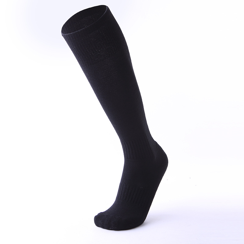 Male Adult  Socks Long Crew Socks Thick Towel Bottom Non Slip Socks Student Training Burst Velleyball Socks